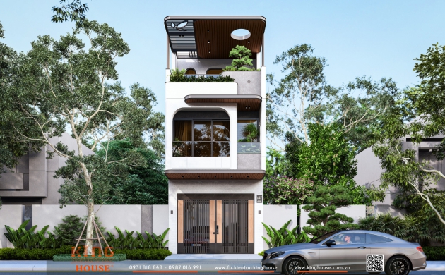 Dat’s House – Mẫu Nhà Phố Hiện Đại Chú Trọng Trải Nghiệm Sống Bền Vững