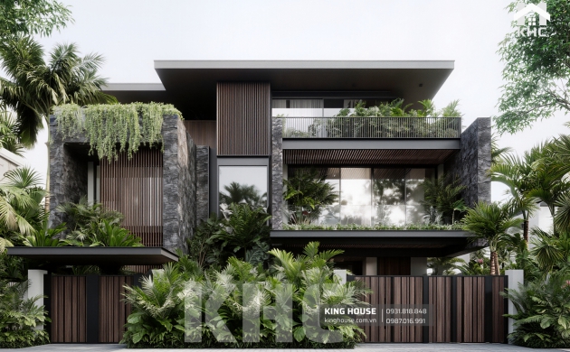 Top Mẫu Biệt Thự Phong Cách Nhiệt Đới Tại Vĩnh Long 