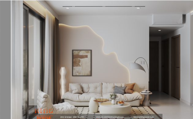 Thiết Kế Nội Thất Căn Hộ Akari Bình Tân 90m² – Không Gian Sống Tối Giản, Tinh Tế