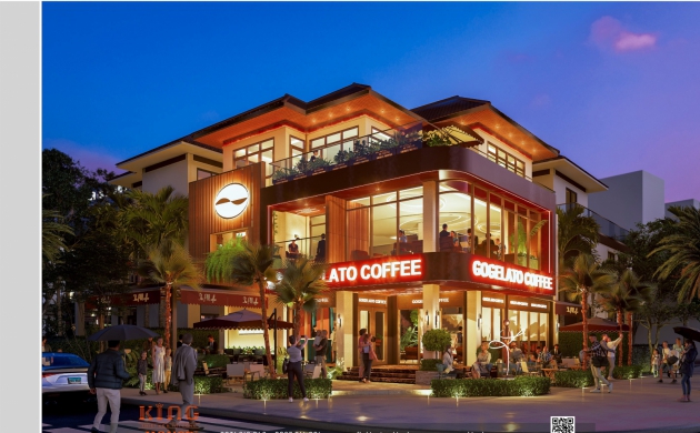 Thiết kế quán cà phê ATA Coffee – Giải pháp kiến trúc tối ưu kinh doanh tại vị trí góc phố