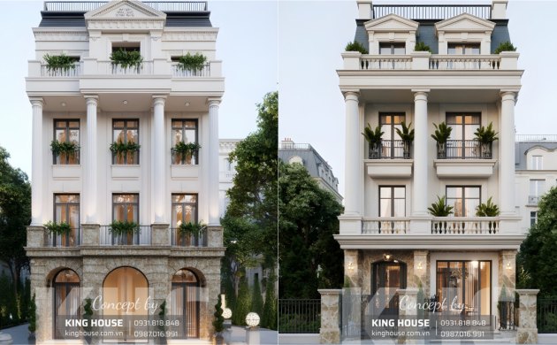 40 Concept Mẫu Thiết Kế Khách Sạn Tân Cổ Điển Thời Thượng Đẳng Cấp