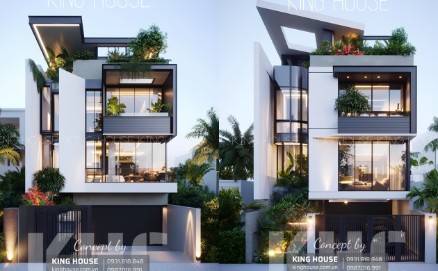 Lux House – Biệt Thự Phố Hiện Đại Mang Hơi Thở Bình Yên