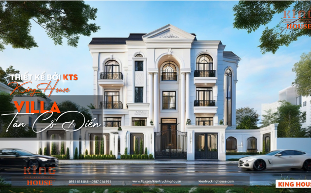 [BST] 19+ Mẫu Thiết Kế "VILLA" Biệt Thự Tân Cổ Điển Đơn Giản Và Tinh Tế