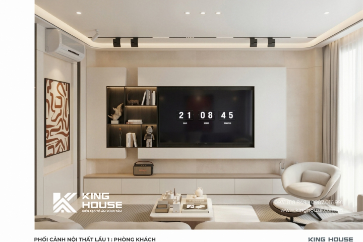 H&T Home concept 2 | Một Phương Án Nội Thất Khác Cho Nhà Phố 4.5x14.5m Tại Tân Phú