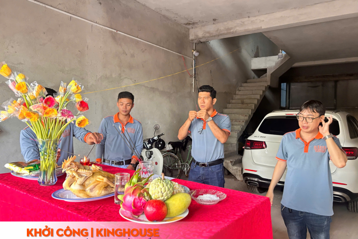 Khởi Công Xây Nhà Tại Phú Mỹ – King House Đồng Hành Cùng Gia Chủ