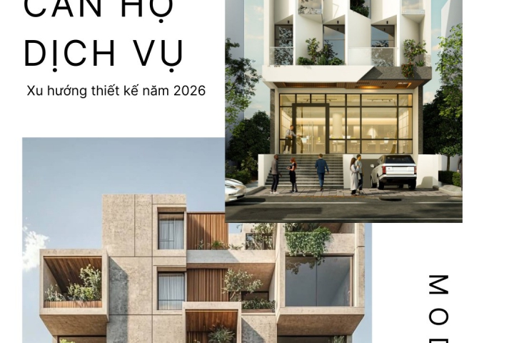 Bộ Sưu Tầm Căn Hộ Dịch Vụ Đẹp – Xu Hướng Thiết Kế 2026