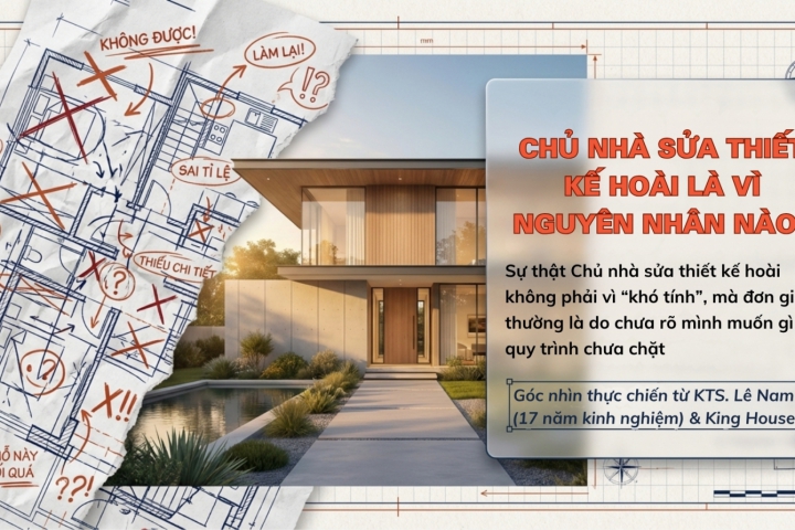 Chủ Nhà Sửa Thiết Kế Hoài Là Vì Những Nguyên Nhân Nào? 