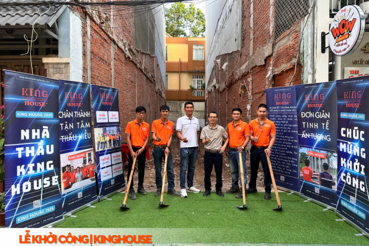 King House Khởi Công Nhà Phố Tại Quận Tân Bình – Khởi Đầu Cho Một Không Gian Sống Đẳng Cấp