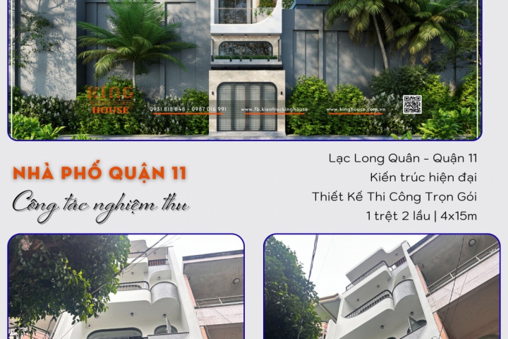 Công Tác Nghiệm Thu Nội Bộ Nhà Phố Quận 11 – Luôn Chỉn Chu Trong Từng Chi Tiết