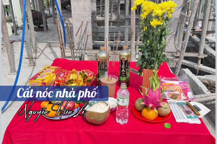 Cập Nhật Công Trình Nhà Phố Nguyễn Hiên Lê – Chính Thức Cất Nóc