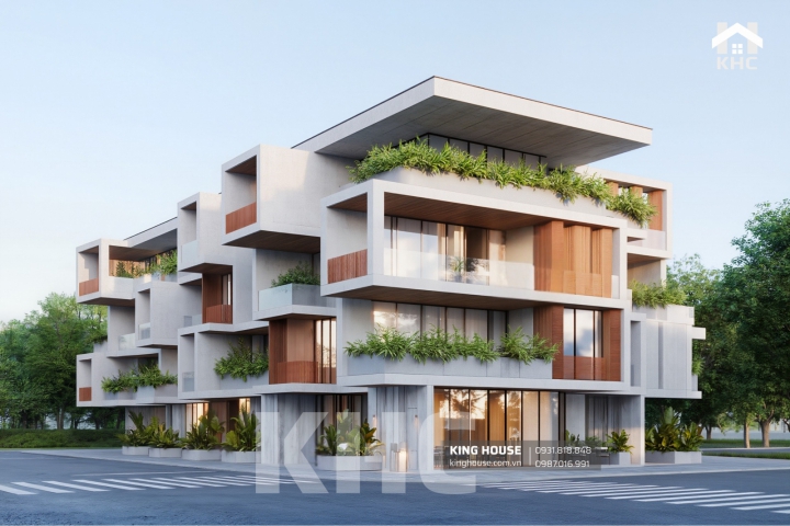 19+ Mẫu Nhà Ở Kết Hợp Khách Sạn Hoặc Căn Hộ Dịch Vụ Đẹp, Hiện Đại, Tối Ưu Khai Thác Kinh Doanh