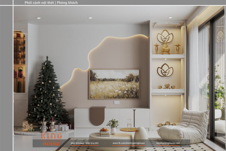 Thiết Kế Nội Thất Căn Hộ Akari City 90m2