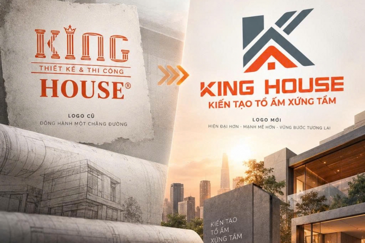 KING HOUSE Chính Thức Ra Mắt Bộ Nhận Diện Thương Hiệu Mới – Diện Mạo Mới, Hành Trình Mới
