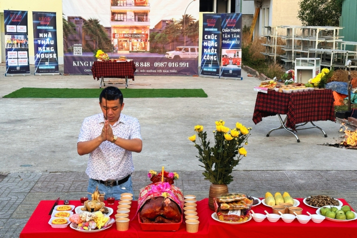 Hướng dẫn sắm lễ và văn khấn động thổ xây nhà chuẩn phong thủy