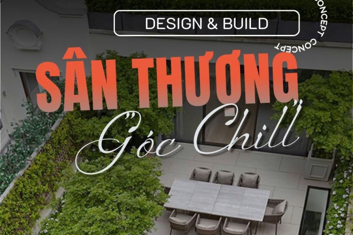 Góc Chill Sân Thượng – Xu Hướng Thiết Kế Ngoại Thất Hiện Đại 2026