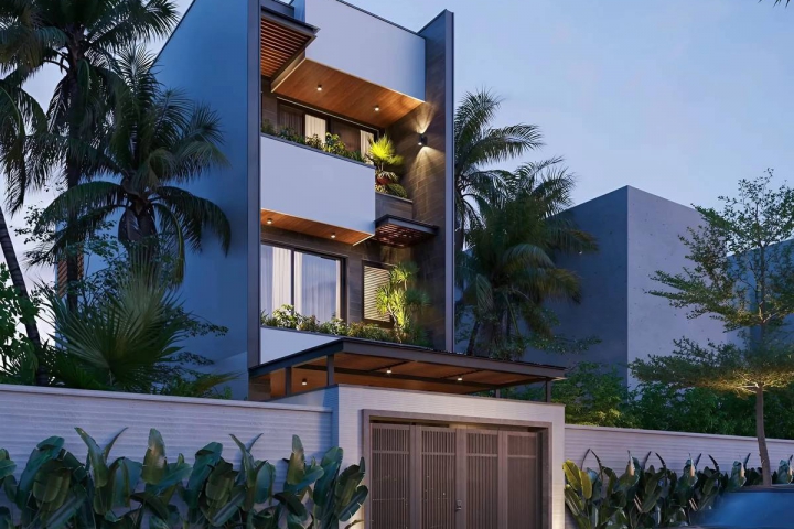 15+ Mẫu Nhà Mái Bằng 3 Tầng Hiện Đại – Đẹp Sang, Tối Ưu Công Năng