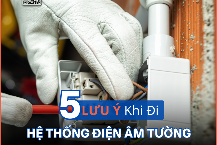 5 Lưu Ý Khi Thi Công Hệ Thống Điện Âm Tường – Đừng Để “phần Ẩn” Gây Nguy Cơ!