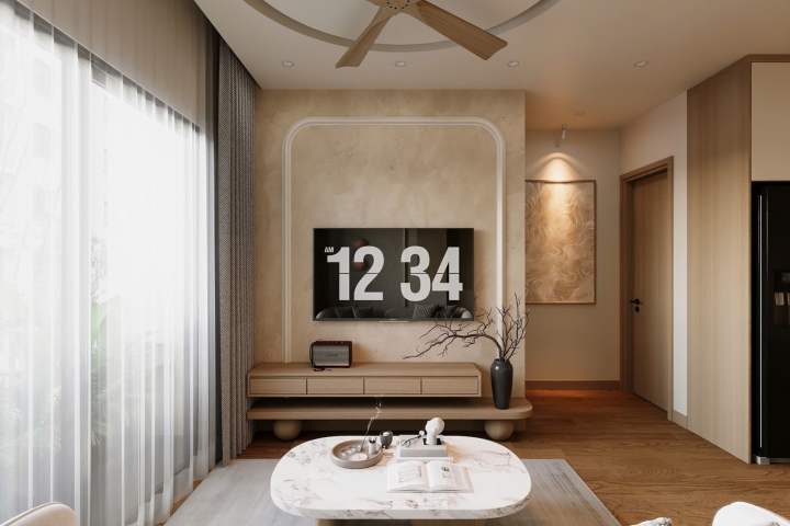 Mẫu Nội Thất Căn Hộ Hiện Đại Tối Giản – Xu Hướng Thiết Kế Đẹp Cho Chung Cư 