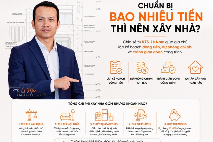Chuẩn Bị Bao Nhiêu Tiền Thì Nên Khởi Công? Bài Toán Dòng Tiền Khi Xây Nhà Gia Chủ Cần Biết