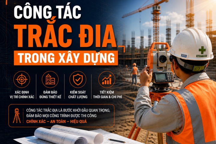 Công Tác Trắc Địa Trong Xây Dựng