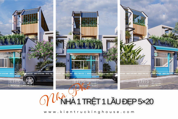 Mẫu Nhà 1 Trệt 1 Lầu Đẹp 5×20 “KHÔNG NÊN” Bỏ Lỡ Tại Hồ Chí Minh