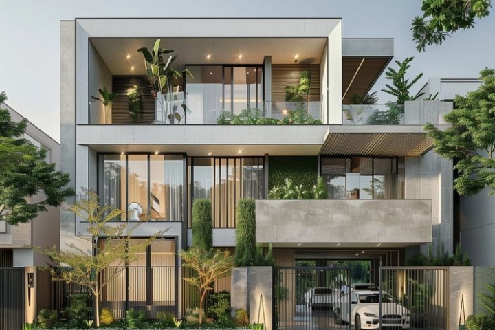 35+ Mẫu Thiết Kế Nhà 10x12m Đẹp Hiện Đại Đầy Đủ Công Năng 