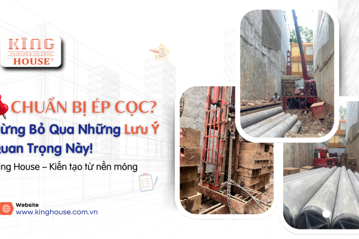 Chuẩn Bị Ép Cọc – Những Lưu Ý Quan Trọng Trước Khi Thi Công Móng Nhà