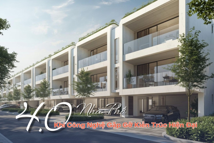 Nhà Phố 4.0 - Khi Công Nghệ Gặp Gỡ Kiến Trúc Hiện Đại