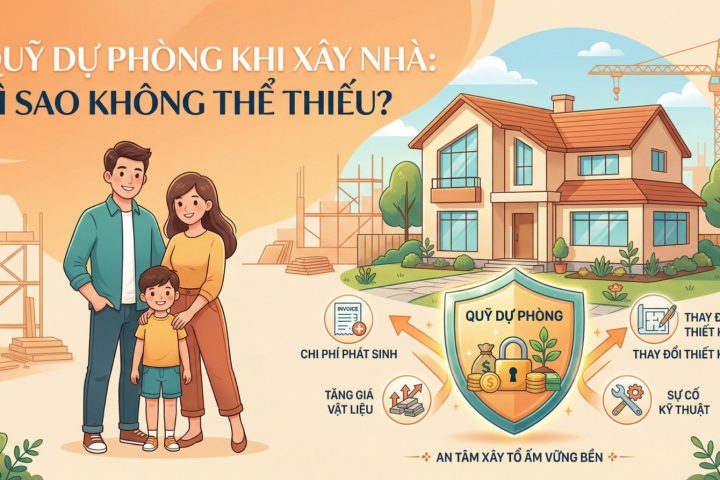 Quỹ Dự Phòng Khi Xây Nhà: Vì Sao Không Thể Thiếu?