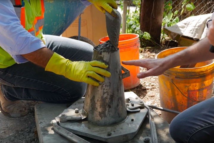 Bạn Có Dám Xây Nhà Nếu Bê Tông Không Được Đo Độ Sụt?