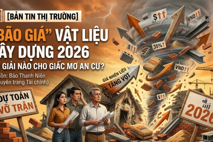 Bão Giá Vật Liệu Xây Dựng 2026 Giải Pháp Tối Ưu Chi Phí Xây Nhà Hiệu Quả