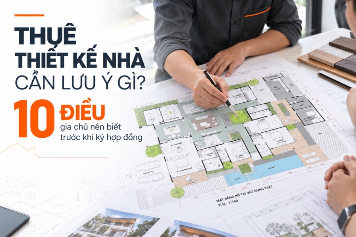 Thuê Thiết Kế Nhà Cần Lưu Ý Gì? 10 Điều Gia Chủ Nên Biết Trước Khi Ký Hợp Đồng