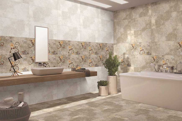 Nên lát gạch “men bóng” hay “men Matt” cho tường phòng vệ sinh?